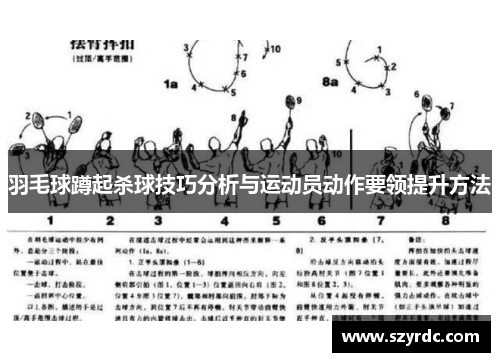羽毛球蹲起杀球技巧分析与运动员动作要领提升方法