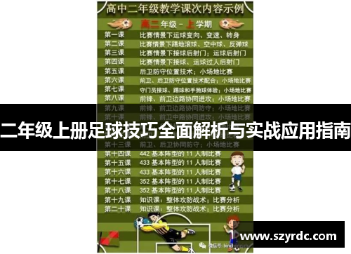 二年级上册足球技巧全面解析与实战应用指南